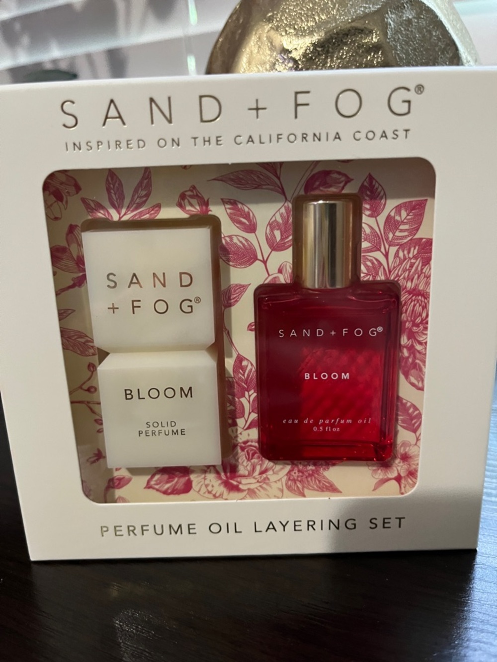SAND + FOG Bloom Perfume Oil Layering Set - Pink